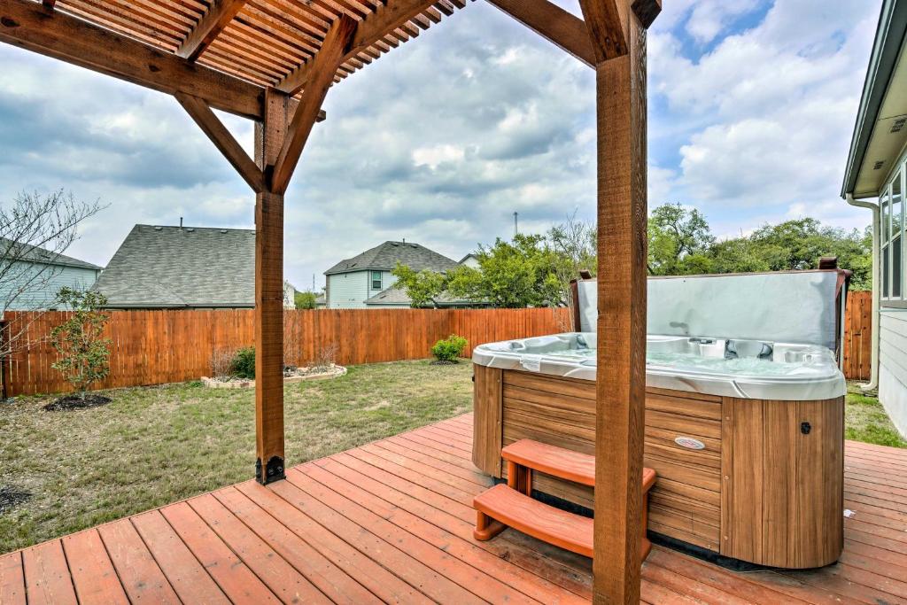 San Antonio Vacation Rental with Hot Tub, Yard!